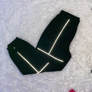 BNWOT Reflective jogger Pants